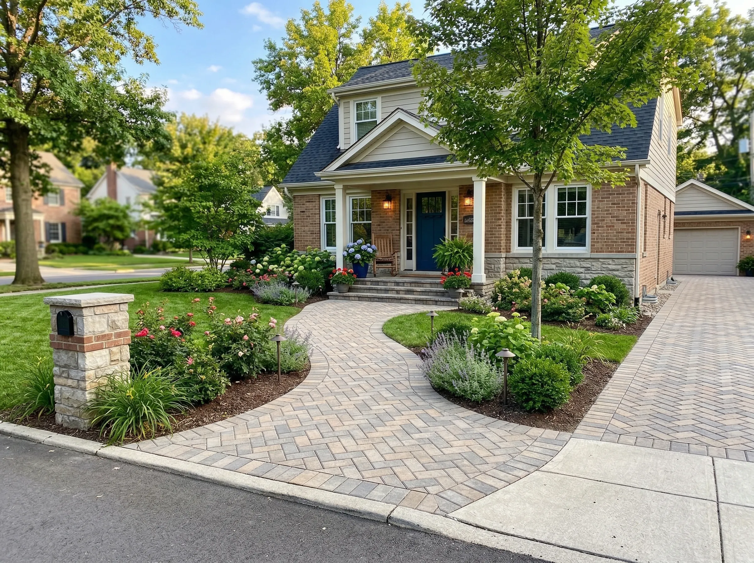 Beaufort area paver landscaping