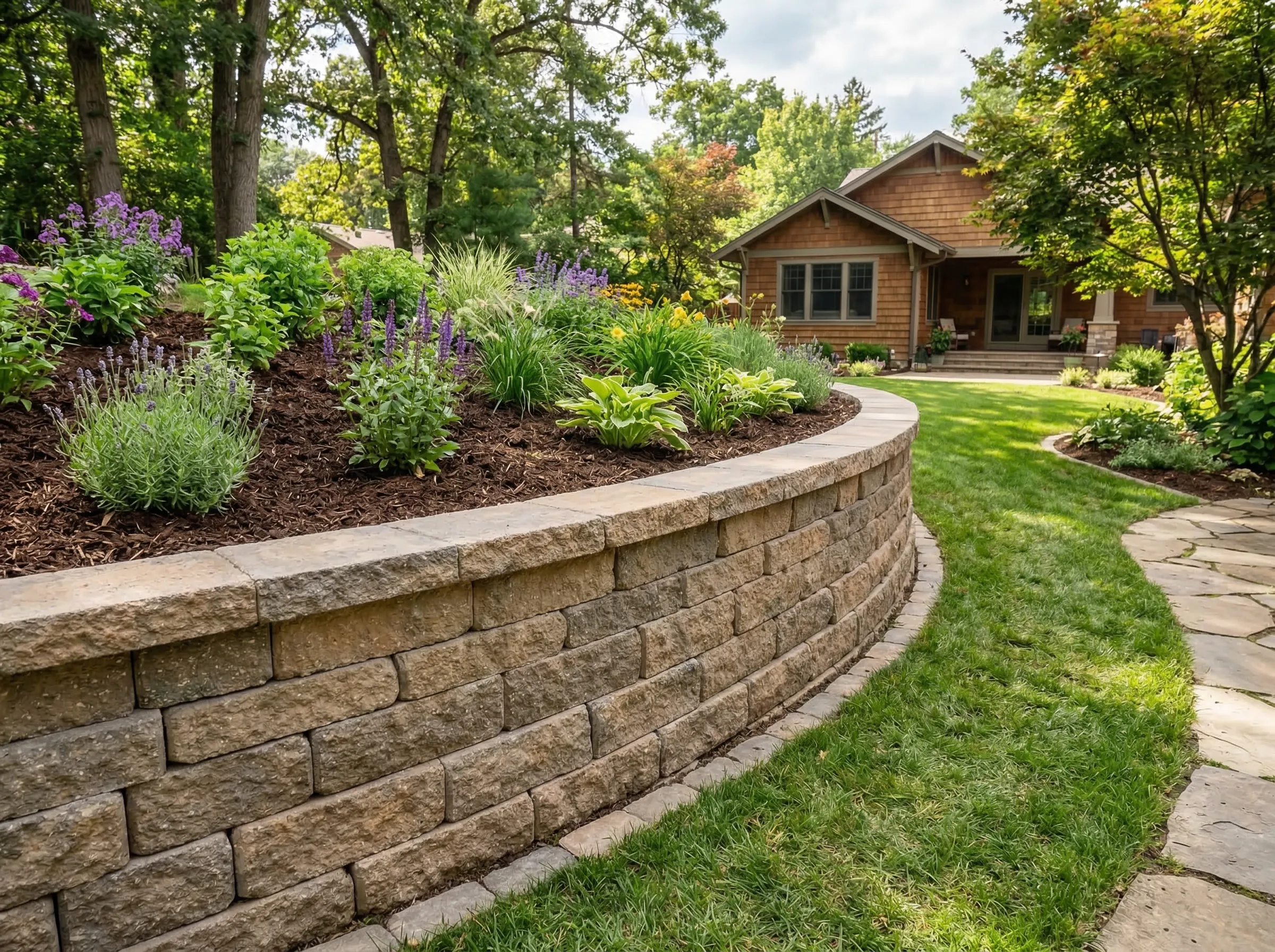 Retaining wall construction Beaufort County SC