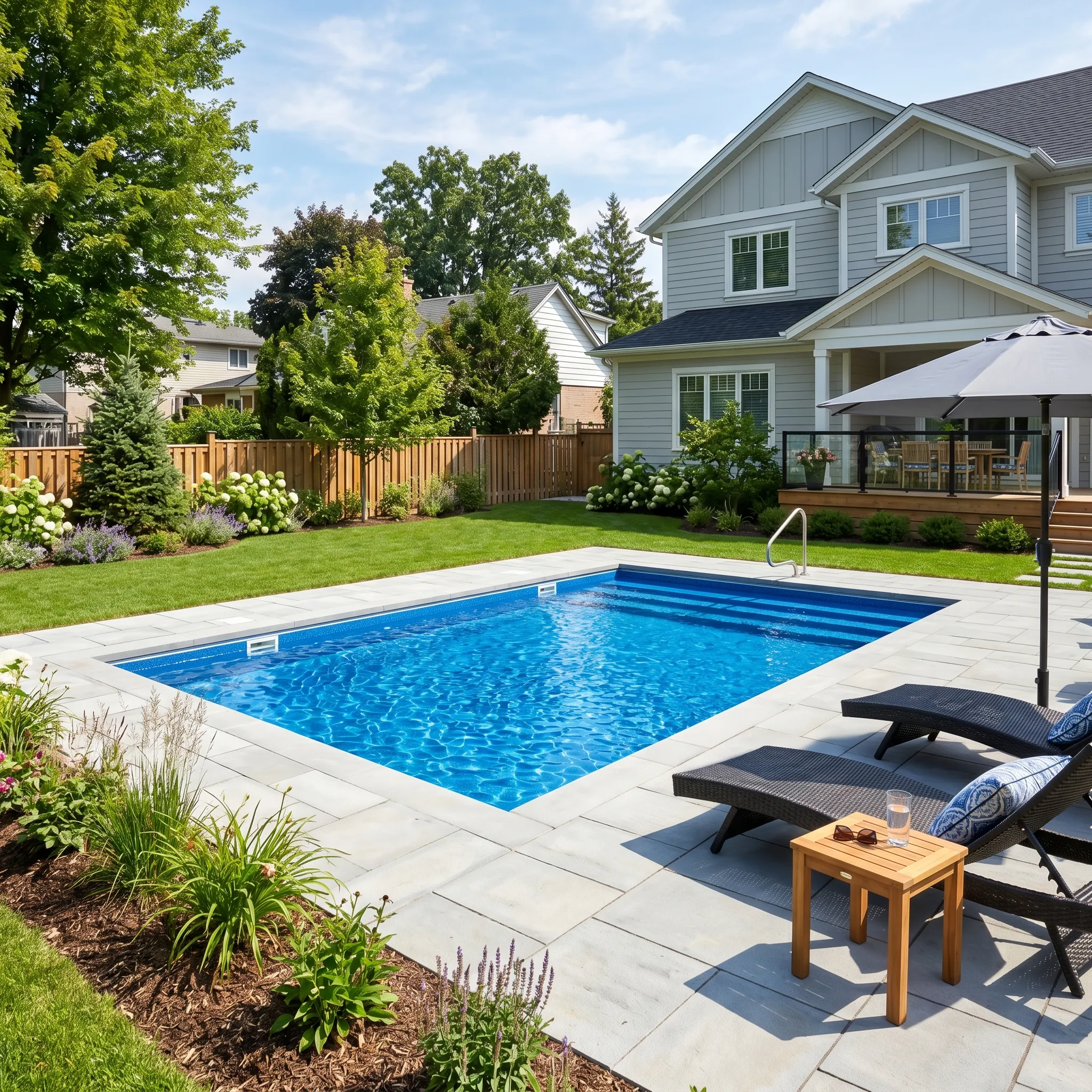 Fiberglass pool contractor in Beaufort SC — Clarkscapes