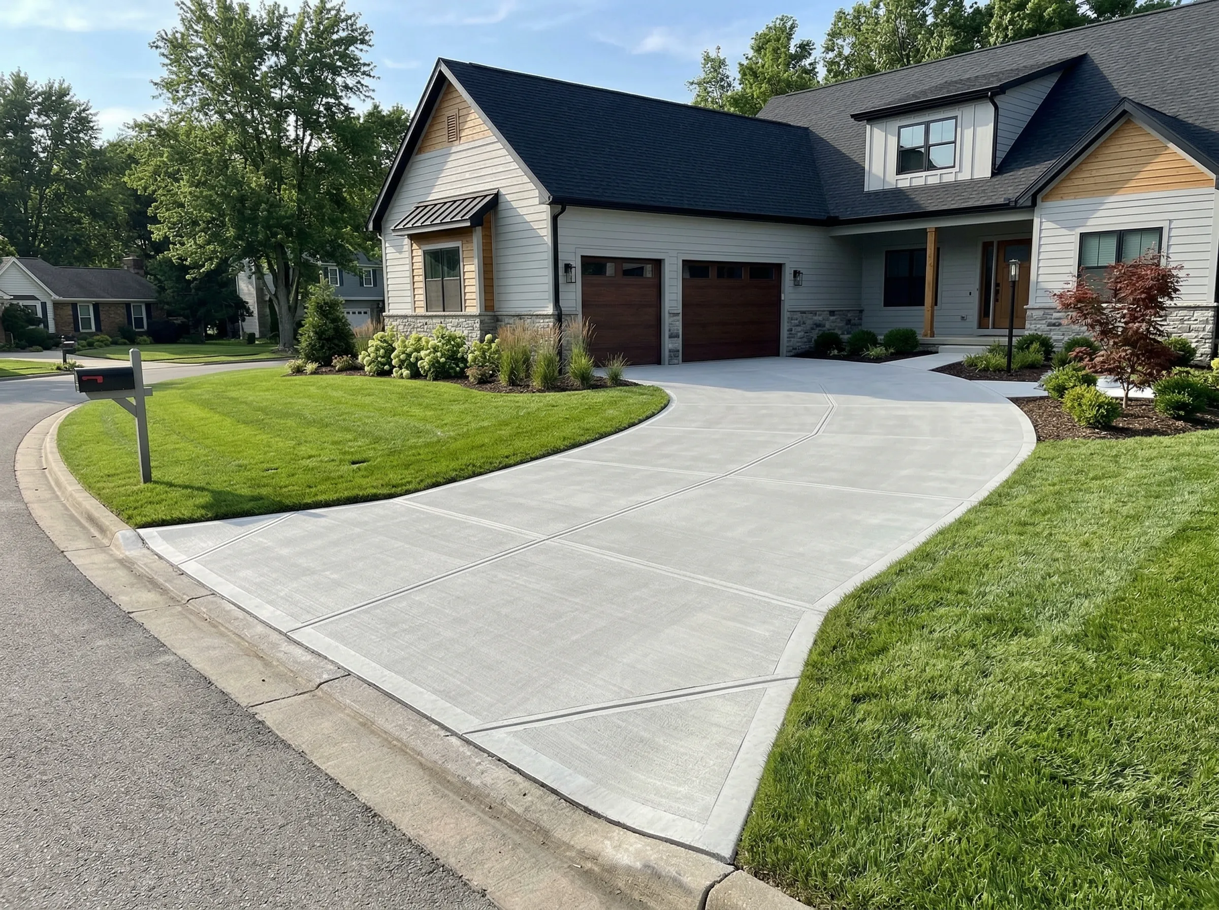 Coastal concrete driveways in Beaufort