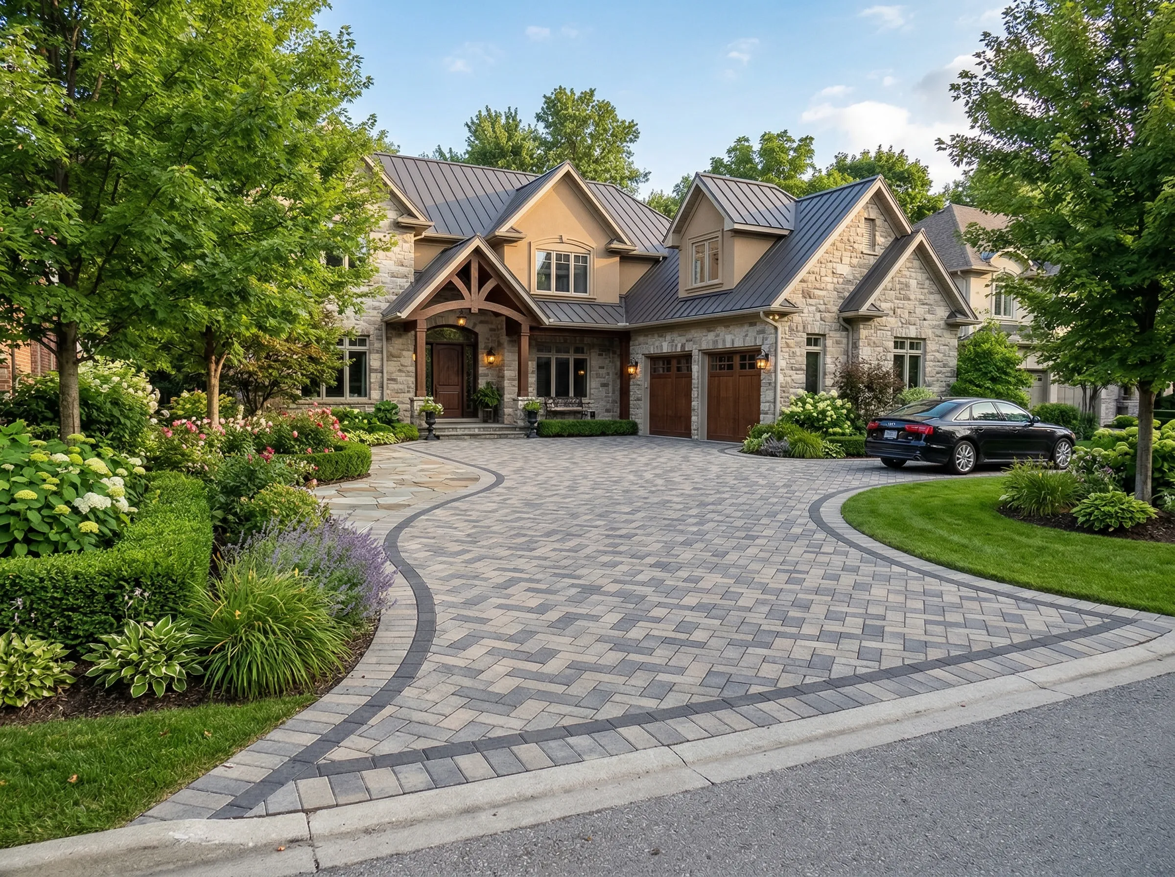 Coastal paver driveway installation in Beaufort County SC � Clarkscapes