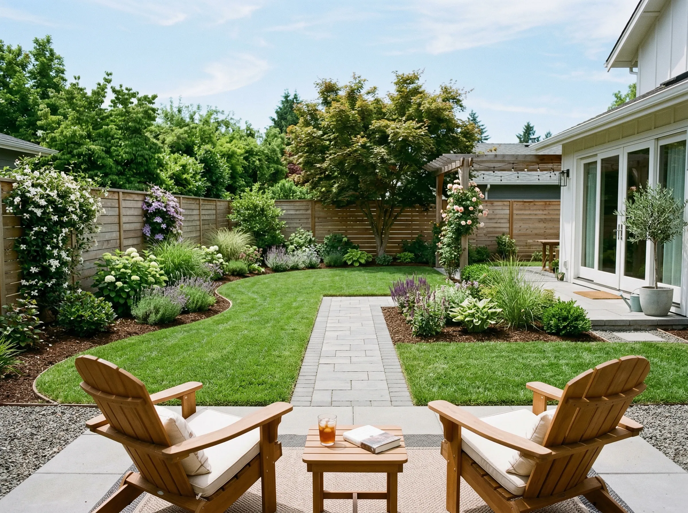 Elegant southern landscape design Beaufort County