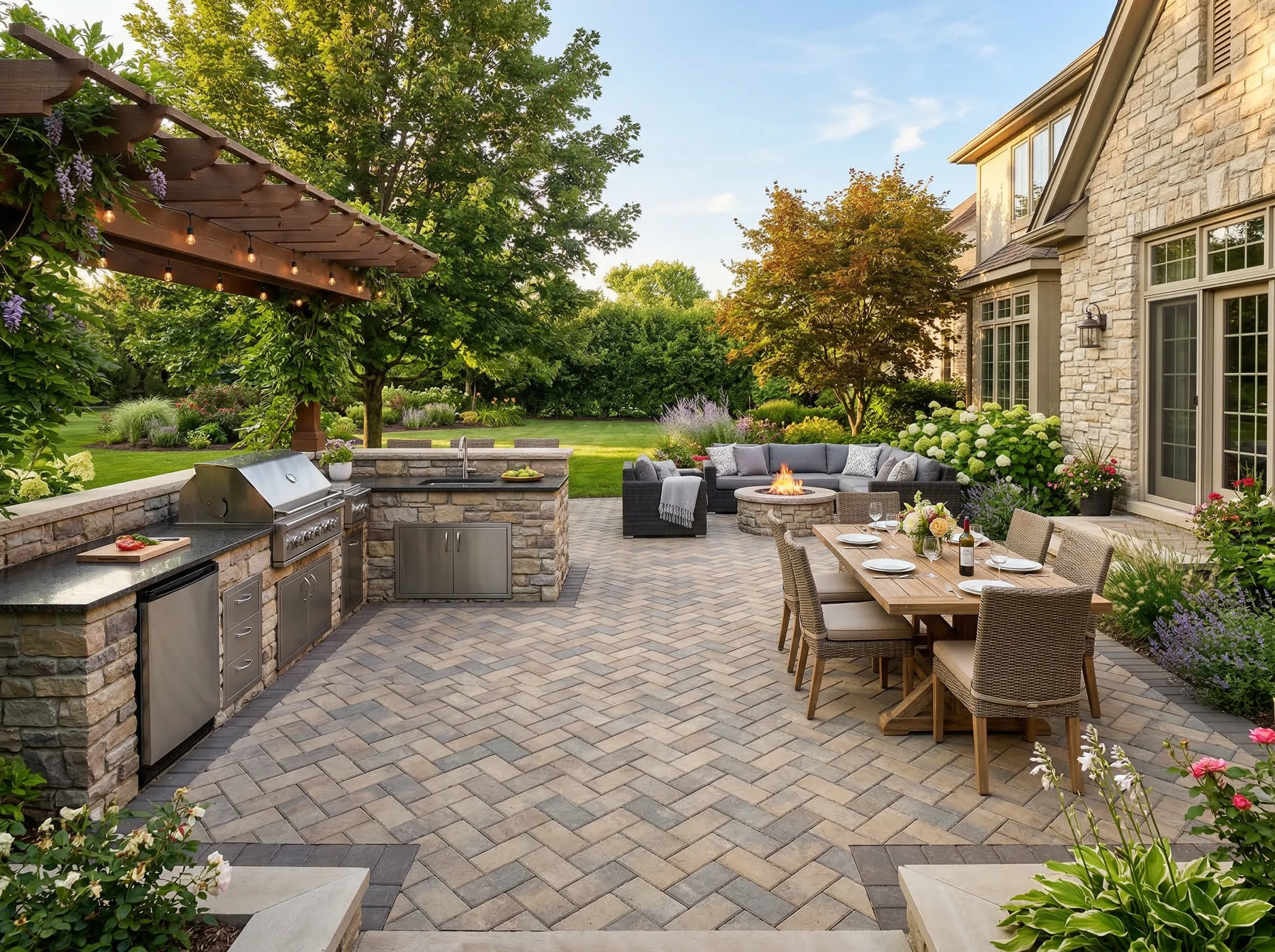 Lowcountry kitchen design by Clarkscapes