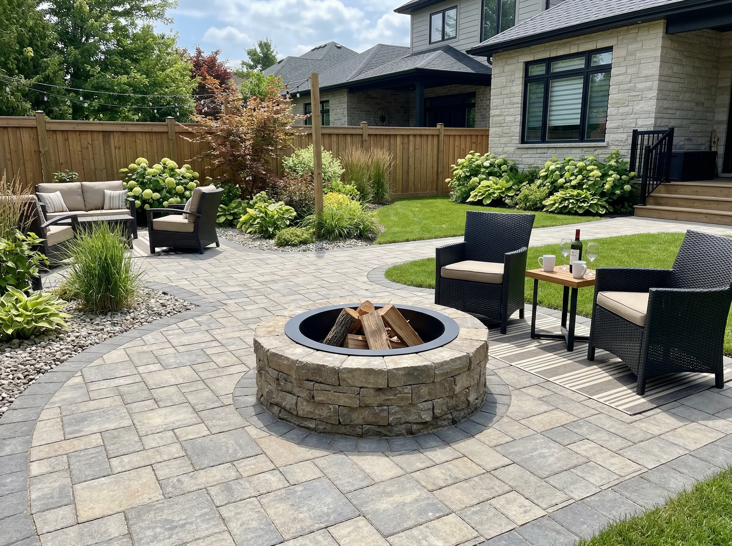 Lowcountry outdoor hearth