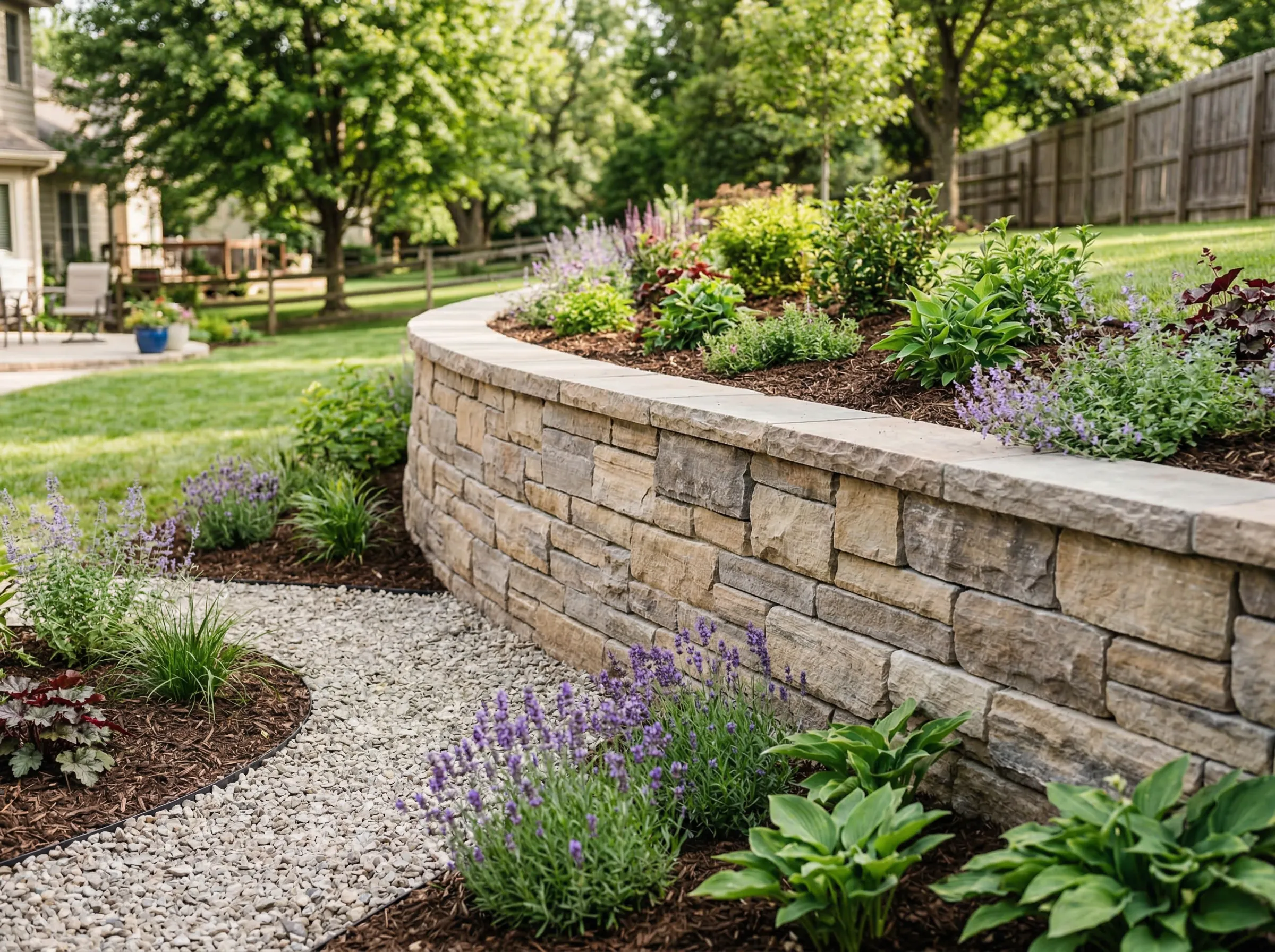 Palmetto State retaining wall builders � Clarkscapes