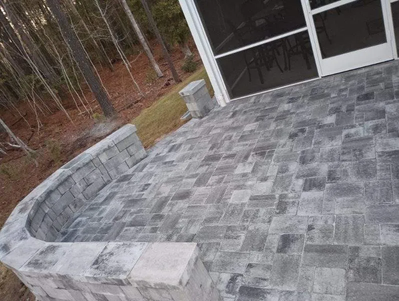 Paver patio installation Beaufort County SC